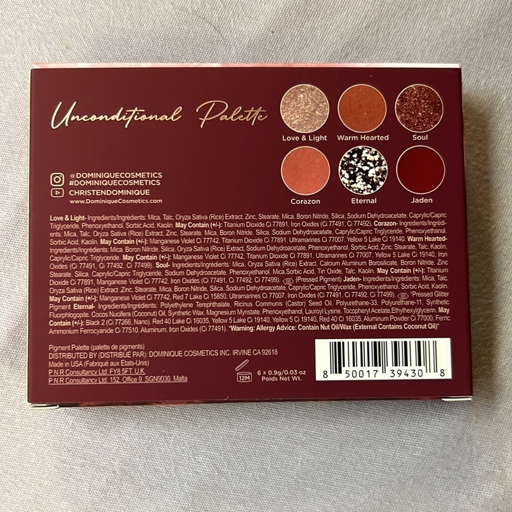 Dominique Unconditional Palette - Picture 2 of 7